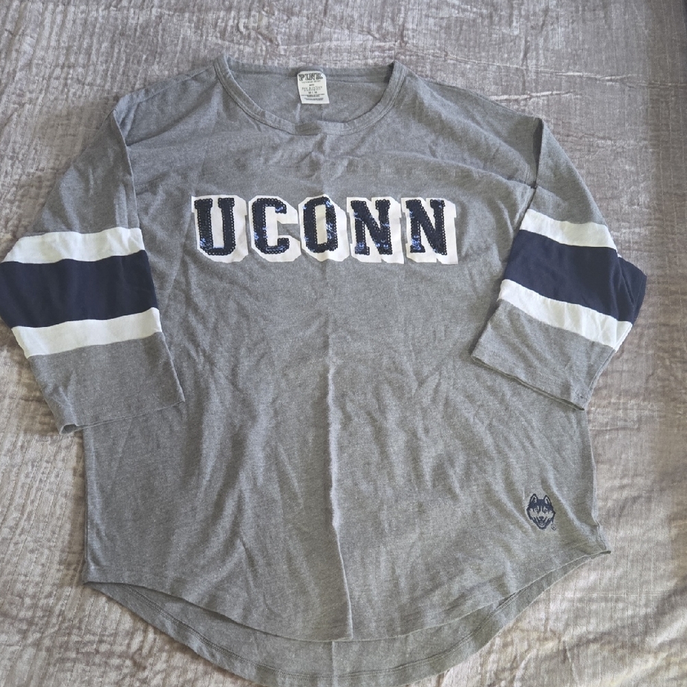 PINK Victoria's Secret Gray Shirt